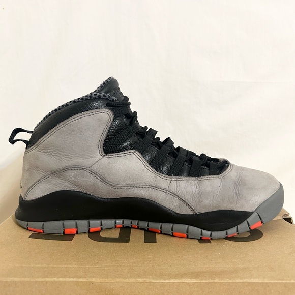 Jordan 10 Retro Cool Grey size 11.5 310805-023 2014 PRE-OWNED - Picture 3 of 10